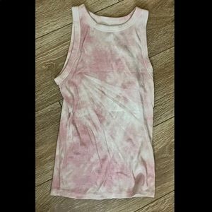 Pink tank top